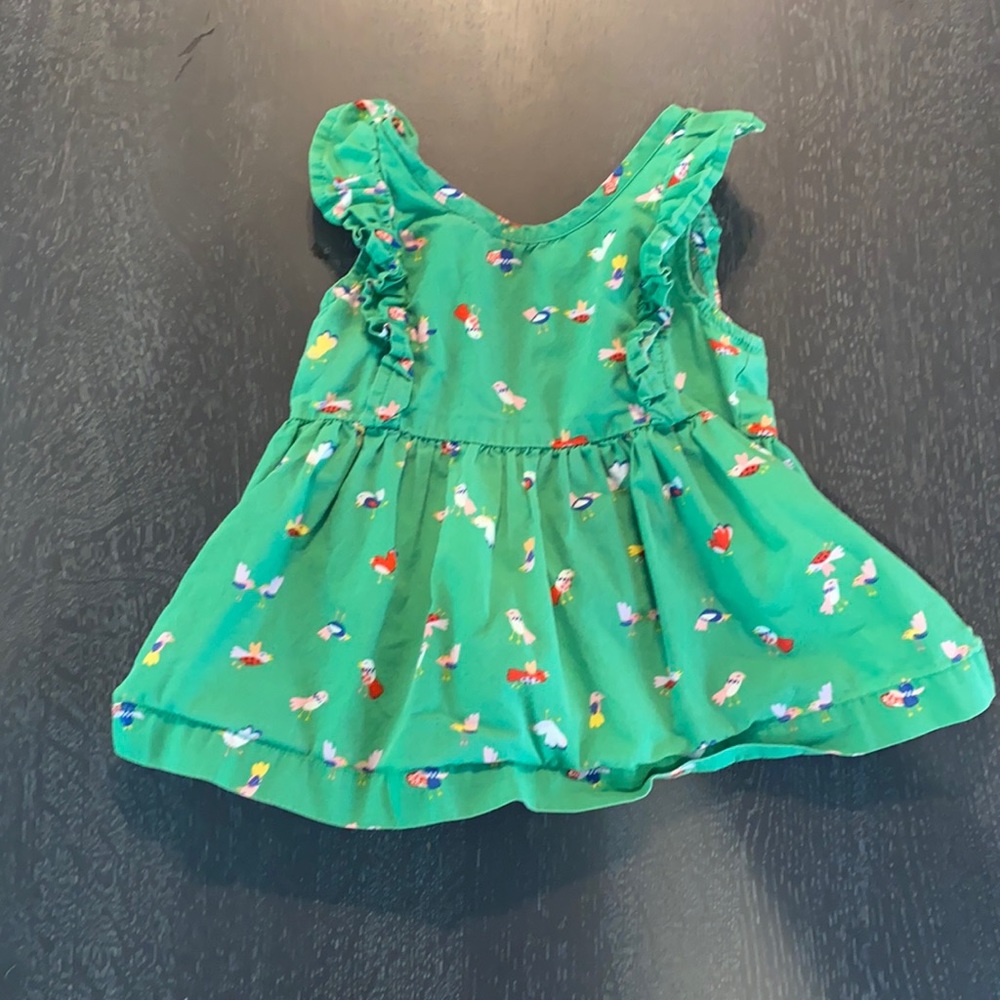 Green bird shirt